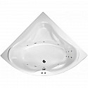 Акриловая ванна Excellent Konsul 150x150 WAEX.KON15.LINE.CR с гидромассажем Акриловая ванна Excellent Konsul 150x150 WAEX.KON15.LINE.CR с гидромассажем