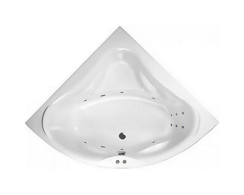 Приобрести Акриловая ванна Excellent Konsul 150x150 WAEX.KON15.LINE.CR с гидромассажем в магазине сантехники Santeh-Crystal.ru
