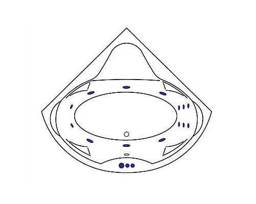 Santeh-Crystal.ru: Акриловая ванна Excellent Konsul 150x150 WAEX.KON15.SMART.GL с гидромассажем Купить Акриловая ванна Excellent Konsul 150x150 WAEX.KON15.SMART.GL с гидромассажем в магазине сантехники Santeh-Crystal.ru