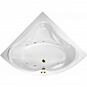Акриловая ванна Excellent Konsul 150x150 WAEX.KON15.SOFT.BR с гидромассажем Акриловая ванна Excellent Konsul 150x150 WAEX.KON15.SOFT.BR с гидромассажем