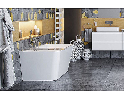 Приобрести Акриловая ванна Excellent Lila 2.0 170x75 WAEX.LIL2.170.WHP без гидромассажа в магазине сантехники Santeh-Crystal.ru