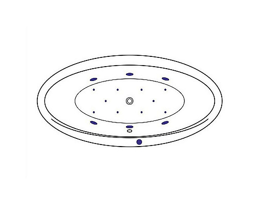 Купить Акриловая ванна Excellent Lumina 190x95 WAEX.LUM19.RELAX.CR с гидромассажем в магазине сантехники Santeh-Crystal.ru