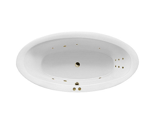 Купить Акриловая ванна Excellent Lumina 190x95 WAEX.LUM19.LINE.BR с гидромассажем в магазине сантехники Santeh-Crystal.ru