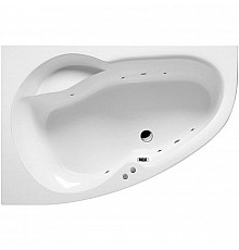 Акриловая ванна Excellent Newa 160x95 L WAEX.NEL16.SOFT.CR с гидромассажем