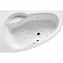 Акриловая ванна Excellent Newa 160x95 L WAEX.NEL16.RELAX.BR с гидромассажем Акриловая ванна Excellent Newa 160x95 L WAEX.NEL16.RELAX.BR с гидромассажем