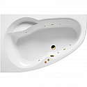 Акриловая ванна Excellent Newa 160x95 L WAEX.NEL16.SOFT.GL с гидромассажем Акриловая ванна Excellent Newa 160x95 L WAEX.NEL16.SOFT.GL с гидромассажем