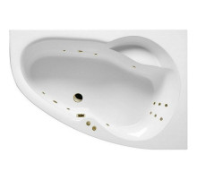 Акриловая ванна Excellent Newa 160x95 R WAEX.NEP16.LINE.BR с гидромассажем