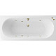 Купить Акриловая ванна Excellent Oceana 160x75 WAEX.OCE16.SOFT.BR с гидромассажем в магазине сантехники Santeh-Crystal.ru