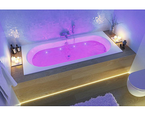 Купить Акриловая ванна Excellent Oceana Slim 160x75 WAEX.OCE16WHS без гидромассажа в магазине сантехники Santeh-Crystal.ru