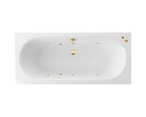 Купить Акриловая ванна Excellent Oceana Slim 180x80 WAEX.OCE18S.SOFT.GL с гидромассажем в магазине сантехники Santeh-Crystal.ru