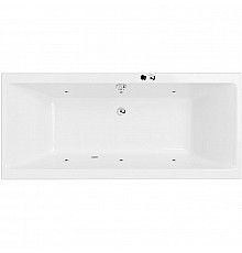 Акриловая ванна Excellent Pryzmat 160x75 WAEX.PRY16.SOFT.CR с гидромассажем