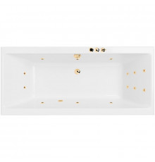 Акриловая ванна Excellent Pryzmat 160x75 WAEX.PRY16.SMART.GL с гидромассажем