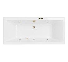 Акриловая ванна Excellent Pryzmat 160x75 WAEX.PRY16.SOFT.BR с гидромассажем