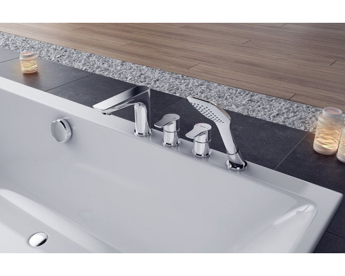 Приобрести Акриловая ванна Excellent Pryzmat Slim 160x75 WAEX.PRY16WHS без гидромассажа в магазине сантехники Santeh-Crystal.ru