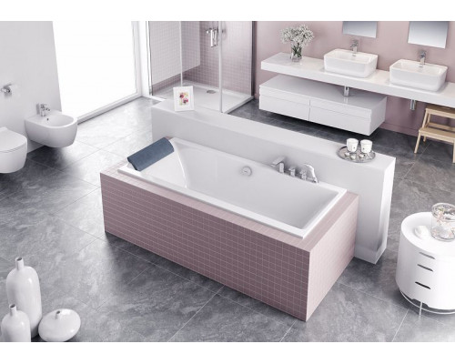 Приобрести Акриловая ванна Excellent Pryzmat Slim 160x75 WAEX.PRY16WHS без гидромассажа в магазине сантехники Santeh-Crystal.ru