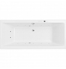 Акриловая ванна Excellent Pryzmat Slim 160x75 WAEX.PRY16S.NANO.CR с гидромассажем