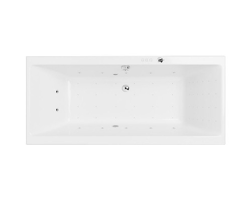 Приобрести Акриловая ванна Excellent Pryzmat Slim 160x75 WAEX.PRY16S.NANO.CR с гидромассажем в магазине сантехники Santeh-Crystal.ru