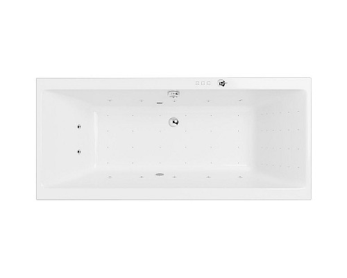Купить Акриловая ванна Excellent Pryzmat Slim 170x75 WAEX.PRY17S.NANO.CR с гидромассажем в магазине сантехники Santeh-Crystal.ru