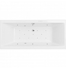Акриловая ванна Excellent Pryzmat Slim 170x75 WAEX.PRY17S.RELAX.CR с гидромассажем
