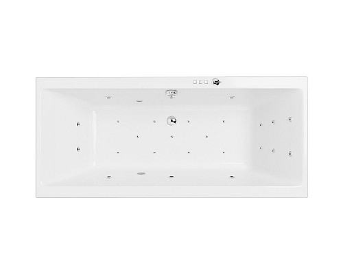 Купить Акриловая ванна Excellent Pryzmat Slim 180x80 WAEX.PRY18S.ULTRA.CR с гидромассажем в магазине сантехники Santeh-Crystal.ru
