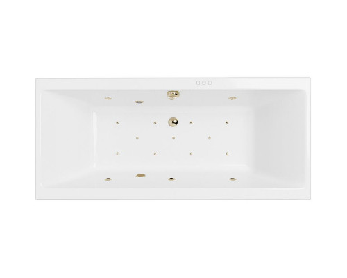 Приобрести Акриловая ванна Excellent Pryzmat Slim 160x75 WAEX.PRY16S.RELAX.BR с гидромассажем в магазине сантехники Santeh-Crystal.ru