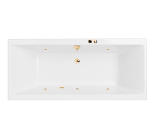Акриловая ванна Excellent Pryzmat Slim 170x75 WAEX.PRY17S.SOFT.GL с гидромассажем