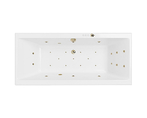 Приобрести Акриловая ванна Excellent Pryzmat Slim 170x75 WAEX.PRY17S.ULTRA.BR с гидромассажем в магазине сантехники Santeh-Crystal.ru