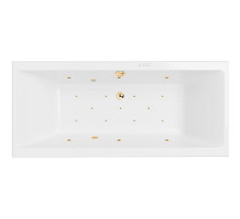 Акриловая ванна Excellent Pryzmat Slim 180x80 WAEX.PRY18S.RELAX.GL с гидромассажем