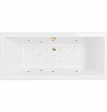 Акриловая ванна Excellent Pryzmat Slim 180x80 WAEX.PRY18S.RELAX.GL с гидромассажем