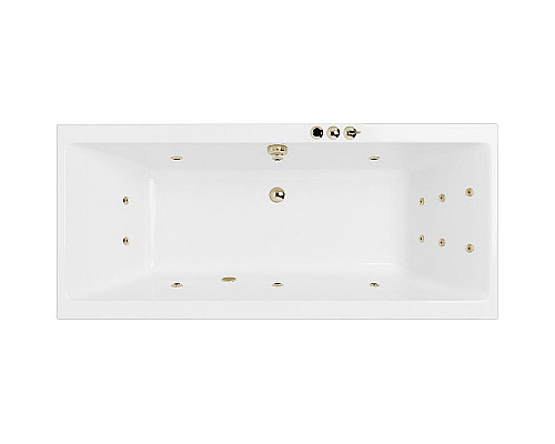 Приобрести Акриловая ванна Excellent Pryzmat Slim 180x80 WAEX.PRY18S.SMART.BR с гидромассажем в магазине сантехники Santeh-Crystal.ru