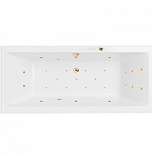 Акриловая ванна Excellent Pryzmat Slim 180x80 WAEX.PRY18S.ULTRA.GL с гидромассажем