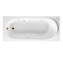 Акриловая ванна Excellent Sekwana 170x75 WAEX.SEK17.SOFT.GL с гидромассажем