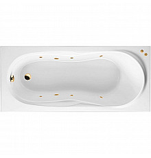 Акриловая ванна Excellent Sekwana 170x75 WAEX.SEK17.SOFT.GL с гидромассажем