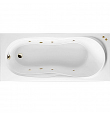 Акриловая ванна Excellent Sekwana 170x75 WAEX.SEK17.SOFT.BR с гидромассажем