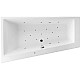 Заказать Акриловая ванна Excellent Sfera 170x100 L WAEX.SFL17.RELAX.CR с гидромассажем в магазине сантехники Santeh-Crystal.ru