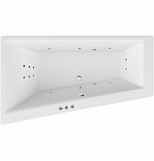 Акриловая ванна Excellent Sfera 170x100 L WAEX.SFL17.SMART.CR с гидромассажем
