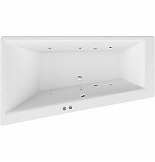 Акриловая ванна Excellent Sfera 170x100 L WAEX.SFL17.SOFT.CR с гидромассажем
