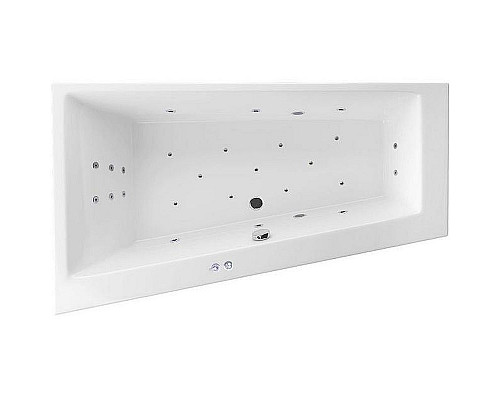 Приобрести Акриловая ванна Excellent Sfera 170x100 L WAEX.SFL17.ULTRA.CR с гидромассажем в магазине сантехники Santeh-Crystal.ru