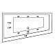 Купить Акриловая ванна Excellent Sfera 170x100 L WAEX.SFL17.LINE.GL с гидромассажем в магазине сантехники Santeh-Crystal.ru