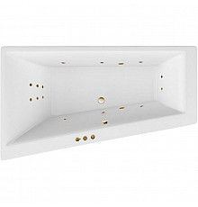 Акриловая ванна Excellent Sfera 170x100 L WAEX.SFL17.SMART.BR с гидромассажем