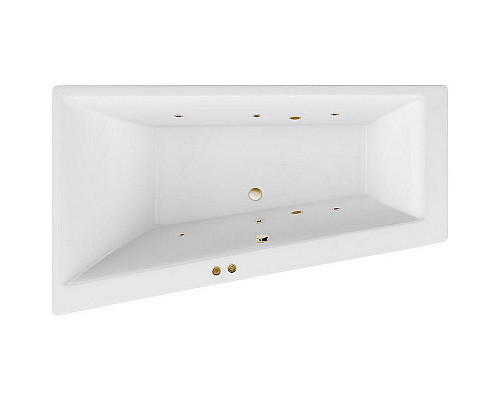 Купить Акриловая ванна Excellent Sfera 170x100 L WAEX.SFL17.SOFT.BR с гидромассажем в магазине сантехники Santeh-Crystal.ru