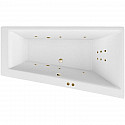 Акриловая ванна Excellent Sfera 170x100 R WAEX.SFP17.LINE.BR с гидромассажем Акриловая ванна Excellent Sfera 170x100 R WAEX.SFP17.LINE.BR с гидромассажем