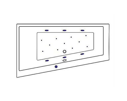 Santeh-Crystal.ru: Акриловая ванна Excellent Sfera Slim 170x100 L WAEX.SFL17S.RELAX.GL с гидромассажем Приобрести Акриловая ванна Excellent Sfera Slim 170x100 L WAEX.SFL17S.RELAX.GL с гидромассажем в магазине сантехники Santeh-Crystal.ru
