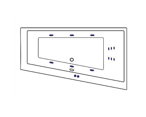 Santeh-Crystal.ru: Акриловая ванна Excellent Sfera Slim 170x100 R WAEX.SFP17S.LINE.GL с гидромассажем Купить Акриловая ванна Excellent Sfera Slim 170x100 R WAEX.SFP17S.LINE.GL с гидромассажем в магазине сантехники Santeh-Crystal.ru