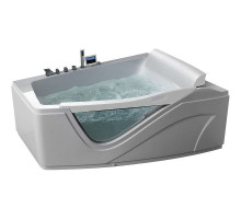 Акриловая ванна Gemy 170х130 G9056 K R с гидромассажем