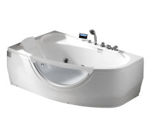 Акриловая ванна Gemy 171x99 G9046 II K L с гидромассажем