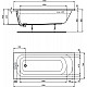 Заказать Акриловая ванна Ideal Standard Simplicity 170x70 W004401 без гидромассажа в магазине сантехники Santeh-Crystal.ru