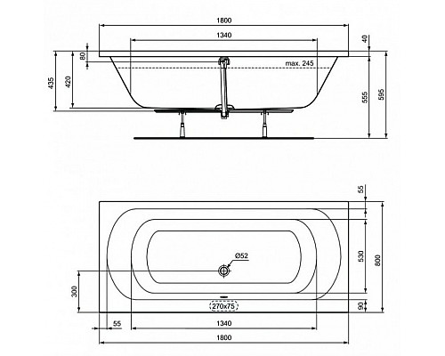 Santeh-Crystal.ru: Акриловая ванна Ideal Standard Simplicity Duo 180x80 W004601 без гидромассажа Заказать Акриловая ванна Ideal Standard Simplicity Duo 180x80 W004601 без гидромассажа в магазине сантехники Santeh-Crystal.ru