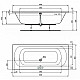 Заказать Акриловая ванна Ideal Standard Simplicity Duo 180x80 W004601 без гидромассажа в магазине сантехники Santeh-Crystal.ru