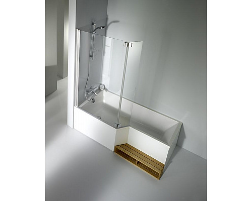 Купить Акриловая ванна Jacob Delafon Bain Douche Neo 180x90 L E6D004L-00 без гидромассажа в магазине сантехники Santeh-Crystal.ru